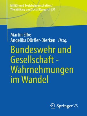 cover image of Bundeswehr und Gesellschaft--Wahrnehmungen im Wandel